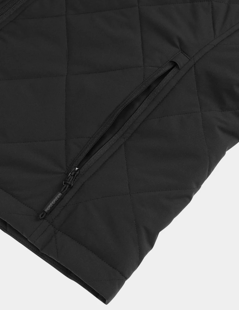 (Open-box) Men's Heated Quilted Vest - Blue/Black/Green