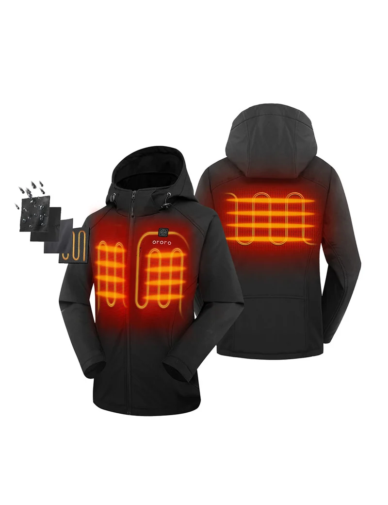 (Open-box) Women's Classic Heated Jacket - Black