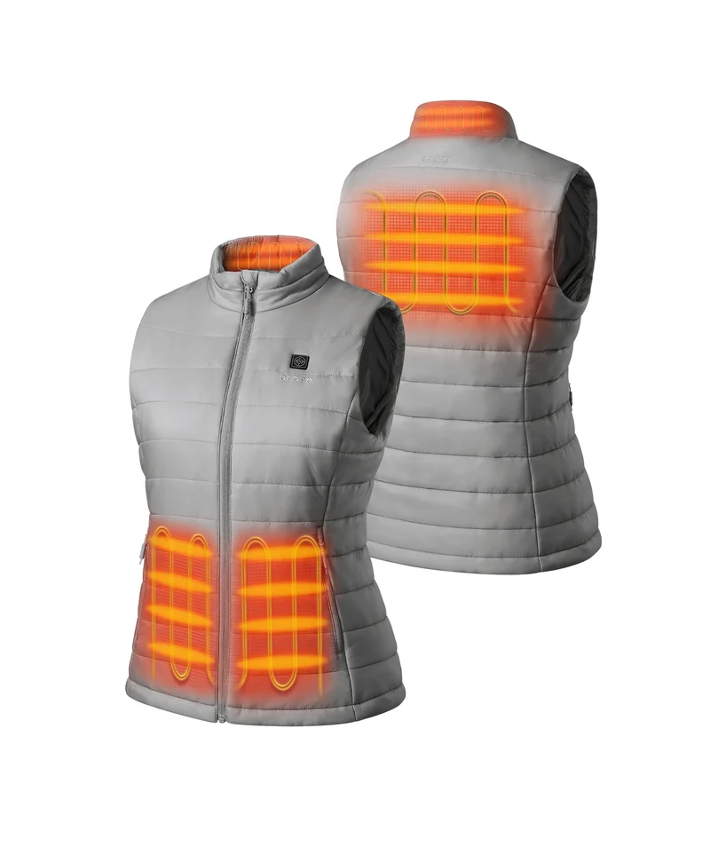 (Open-box) Women's Classic Heated Vest - Grey