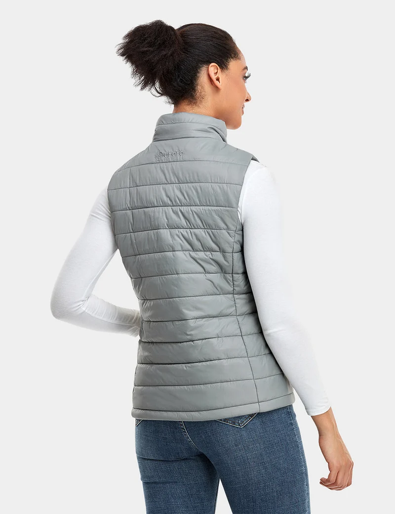 (Open-box) Women's Classic Heated Vest - Grey