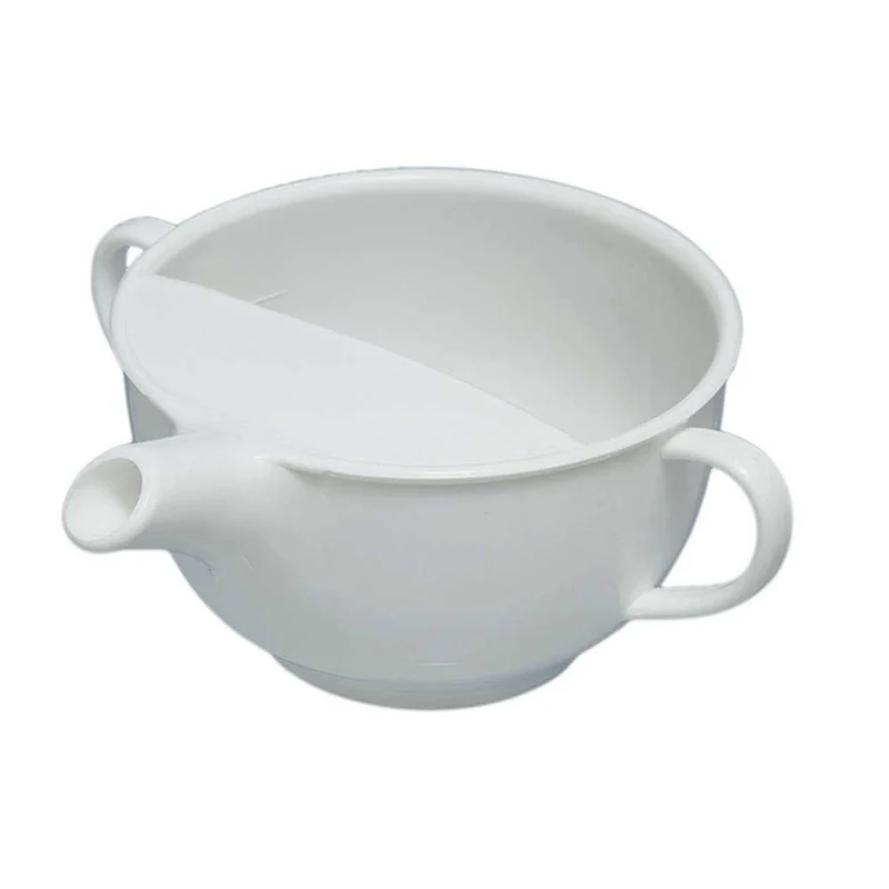 Behrend Schnabeltasse, Kunststoff oder Porzellan, Henkel, weiß, 200ml