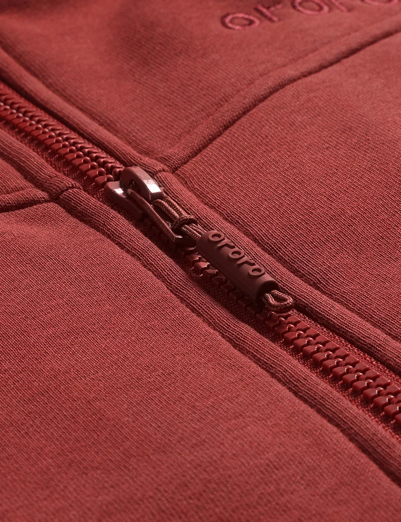 (Open-box) Women's Heated Fleece Vest - Grey/Red/Blue