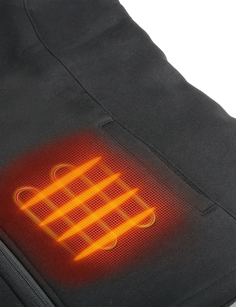 (Open-box) Women's Heated Fleece Vest - Black