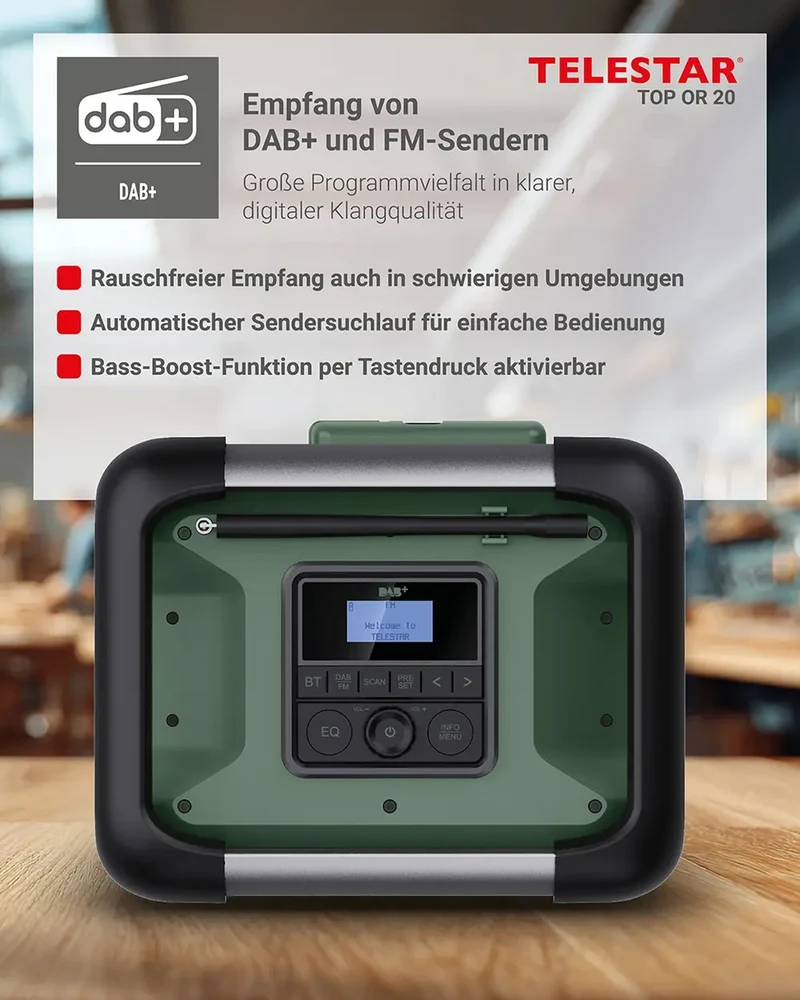 TELESTAR TOP OR 20 robustes Outdoorradio