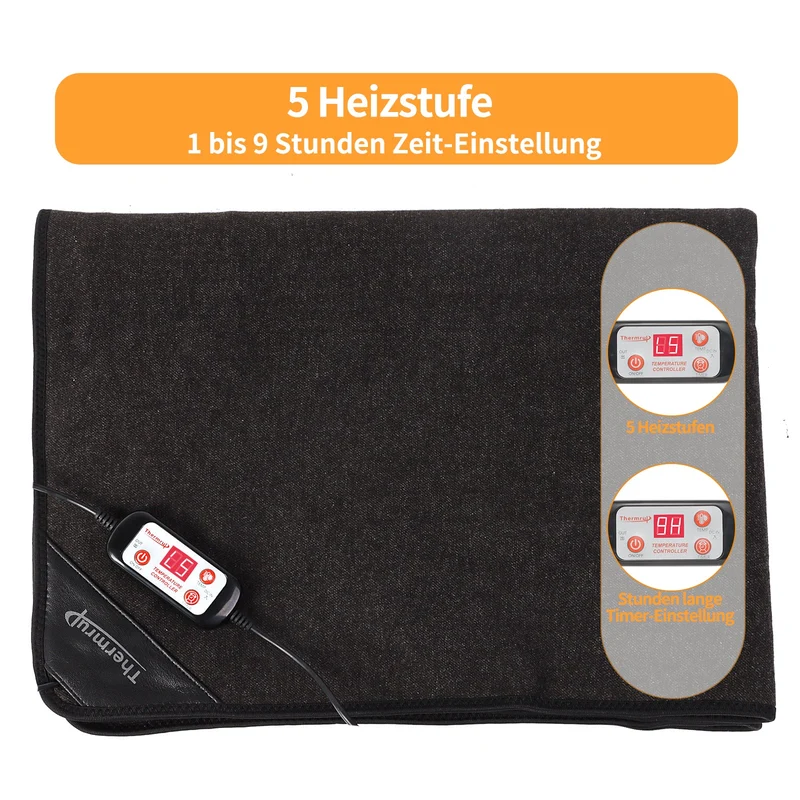 Ferninfrarot Wärmeunterbett Saunadecke DC12V, 60x80cm