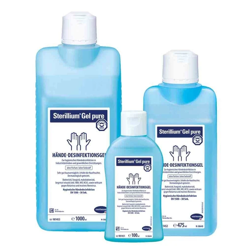 Sterillium® Gel pure Hände-Desinfektionsgel, parfümfrei, 85% Ethanol