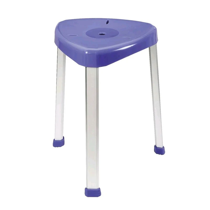Careline AQUASAFE Eck Duschhocker, höhenverstellbar, 35x35cm, Farben