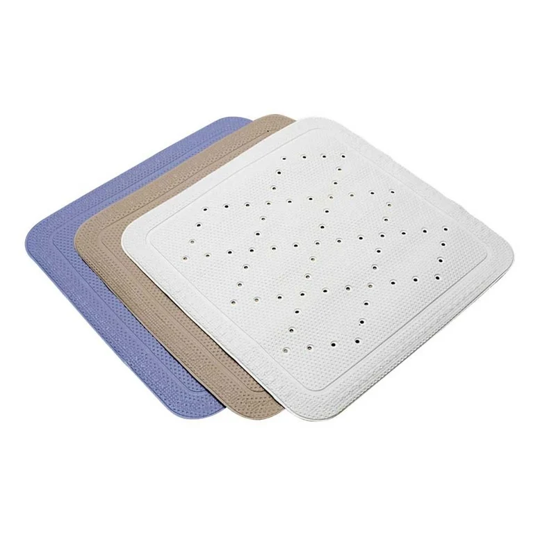 Behrend Duscheinlage, Softschaum latexfrei, antirutsch 54x54cm, Farben