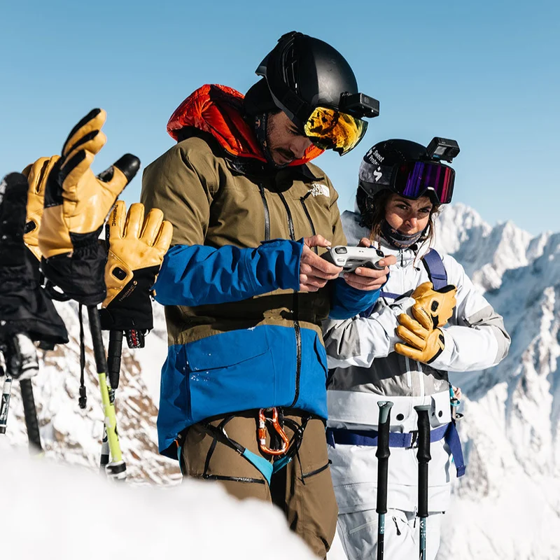 Heated ski gloves - Freeride Ultra Heat gloves