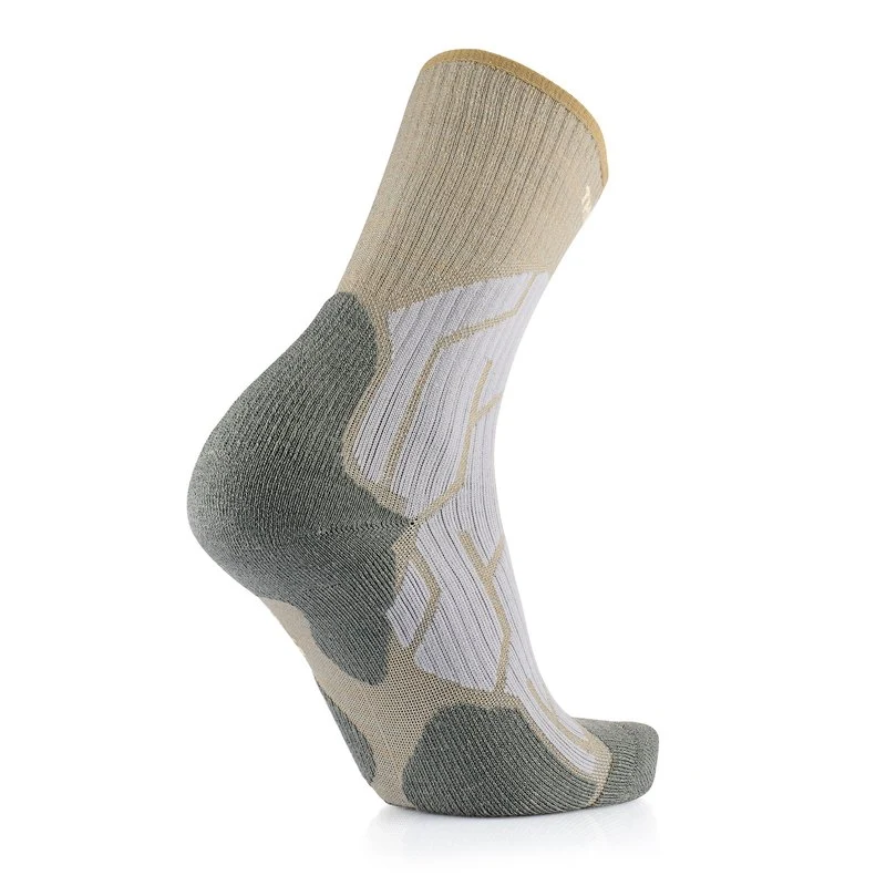 Hiking Socks - Outdoor Merino Women Beige/Grey