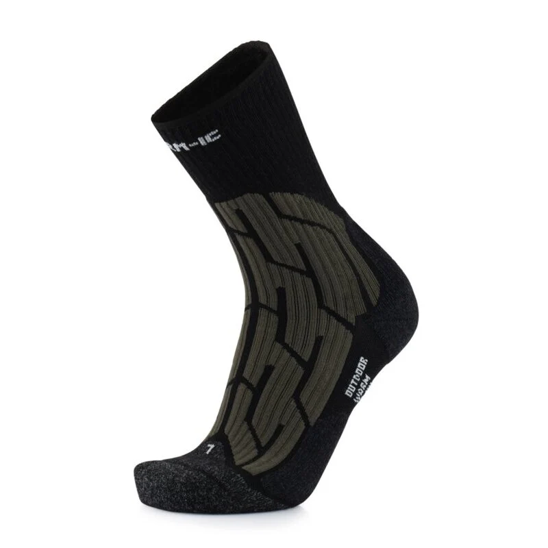 Hiking Socks - Outdoor Merino Black/Mouse Grey