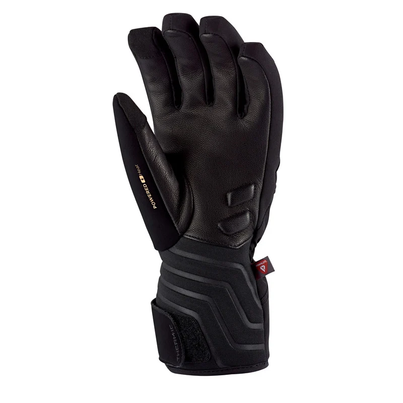 Heated ski gloves - Powergloves Ski Light Boost black