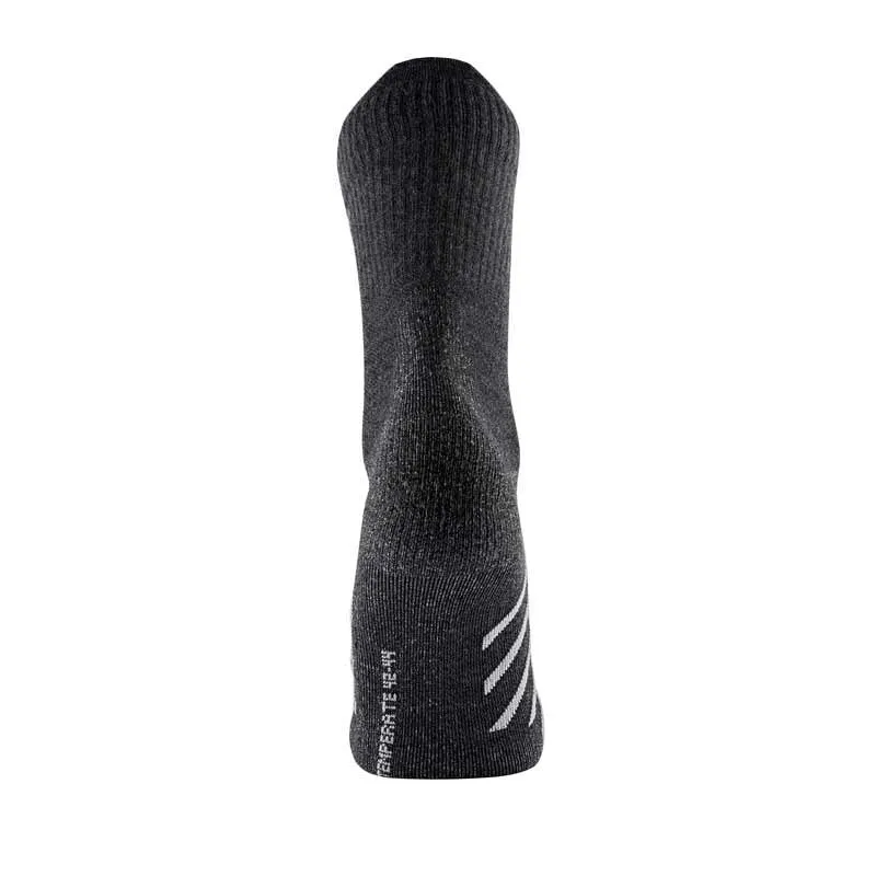 Trekking socks - Trekking Temperate Cushion Crew unisex dark grey/light grey