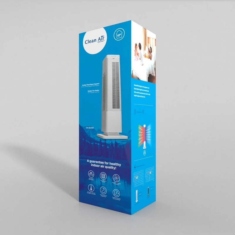 Clean Air Optima CA-904 2-in-1 Design Ventilatorkachel wit