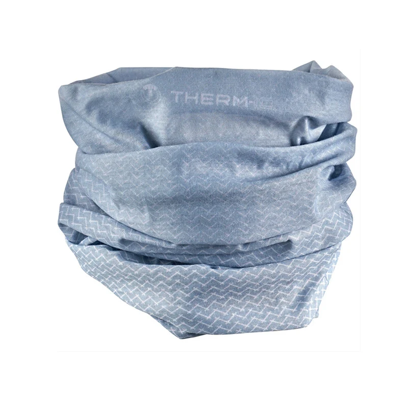 Neckwarmer - Cool Ultra Light light grey waves