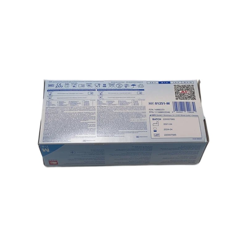Med-Comfort Vitrilhandschuhe Blue, Nitril-Vinyl-Gemisch, puderfrei, S-XL