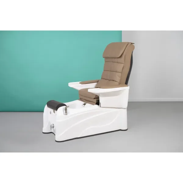 SPA Pediküre Sessel, Pediküre Stuhl mit Waschbecken mit Shiatsu Massagesystem und Fußwanne, Ease Luxus-Pediküre-Stuhl