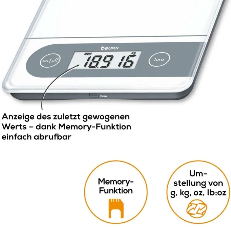 Beurer KS 59 Haushaltswaage XXL.