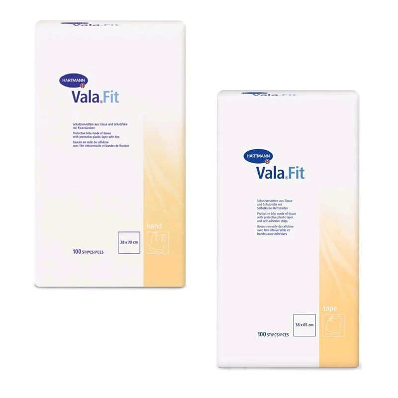 Einmal-Schutzlätzchen Vala®Fit tape oder Vala®Fit band von Hartmann