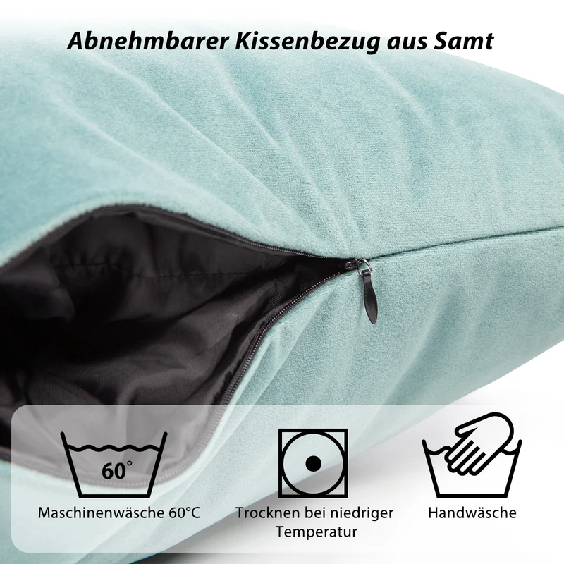 Jumbo Ferninfrarot Wärmekissen mit Akku 45x45cm