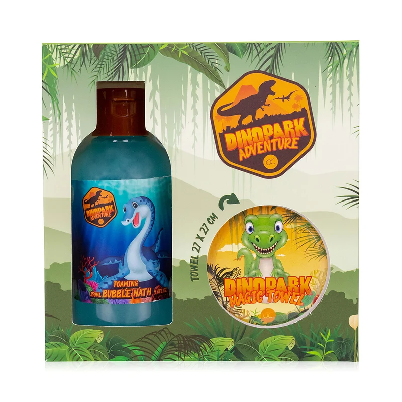Accentra Körperpflegeset "Adventure Dinopark" - Magic Towel