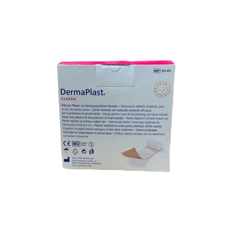Hartmann DermaPlast classic, Wundpflaster, 1 Rolle, 5 m