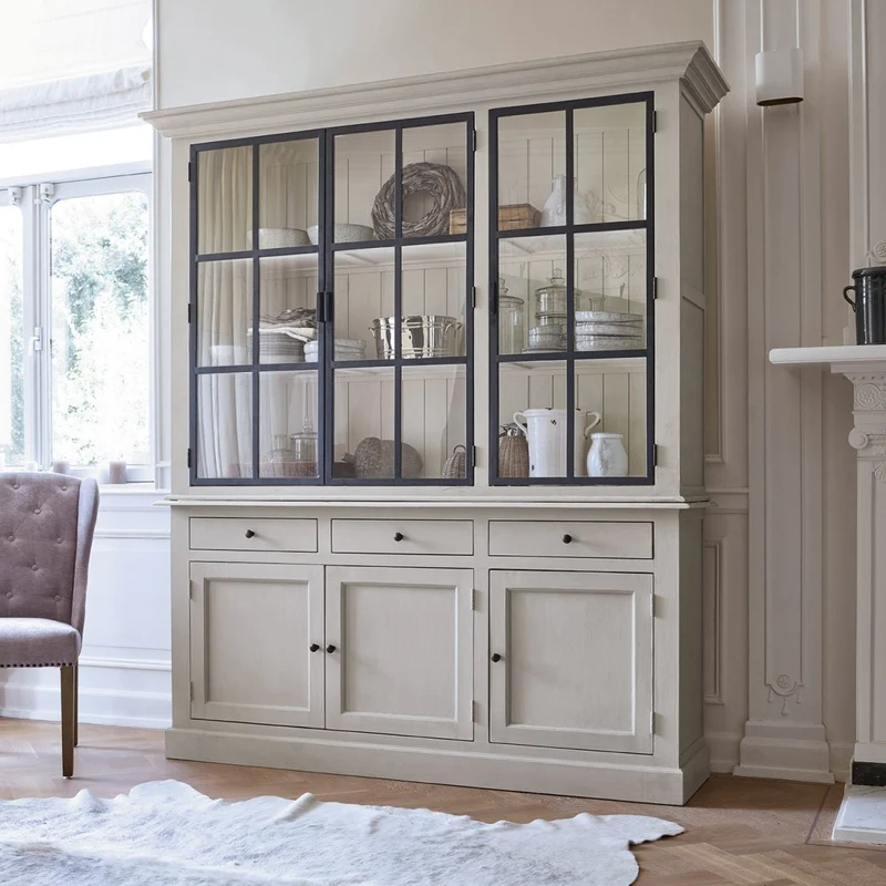 THILOT Schrank – Aufbewahrungsschrank aus Altholz mit rustikalem Vintage-Charakter