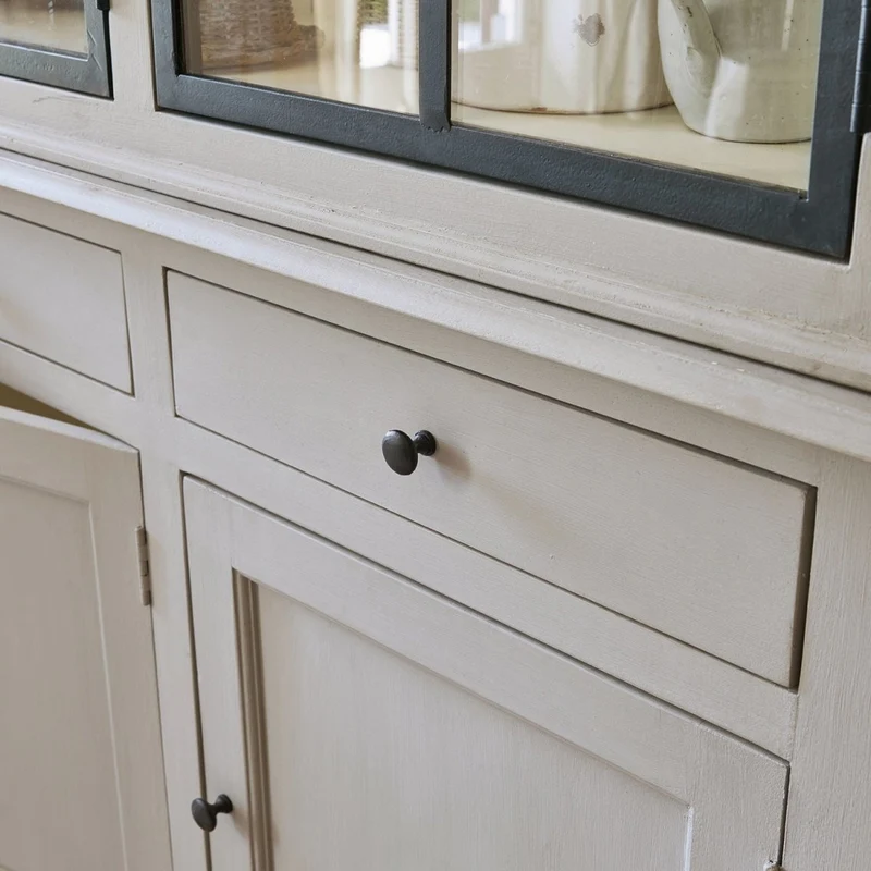THILOT Schrank – Aufbewahrungsschrank aus Altholz mit rustikalem Vintage-Charakter
