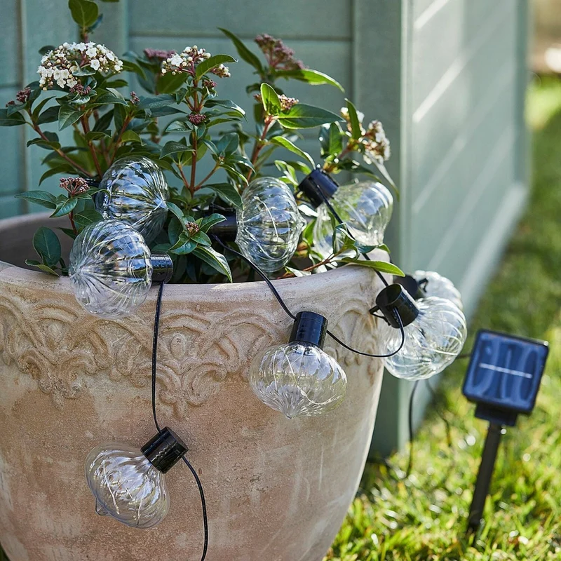 Solar-Lichterkette Lunda Sul – Lichterkette für Garten & Terrasse