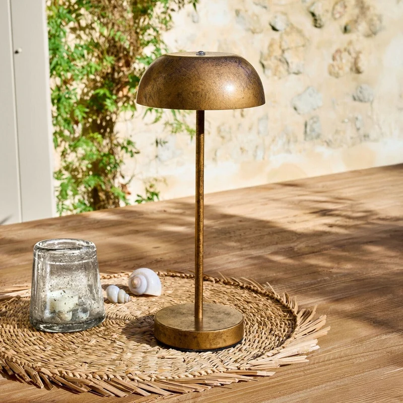 Wiederaufladbare Tischlampe Lumirah – Kabellose Outdoor-Tischleuchte