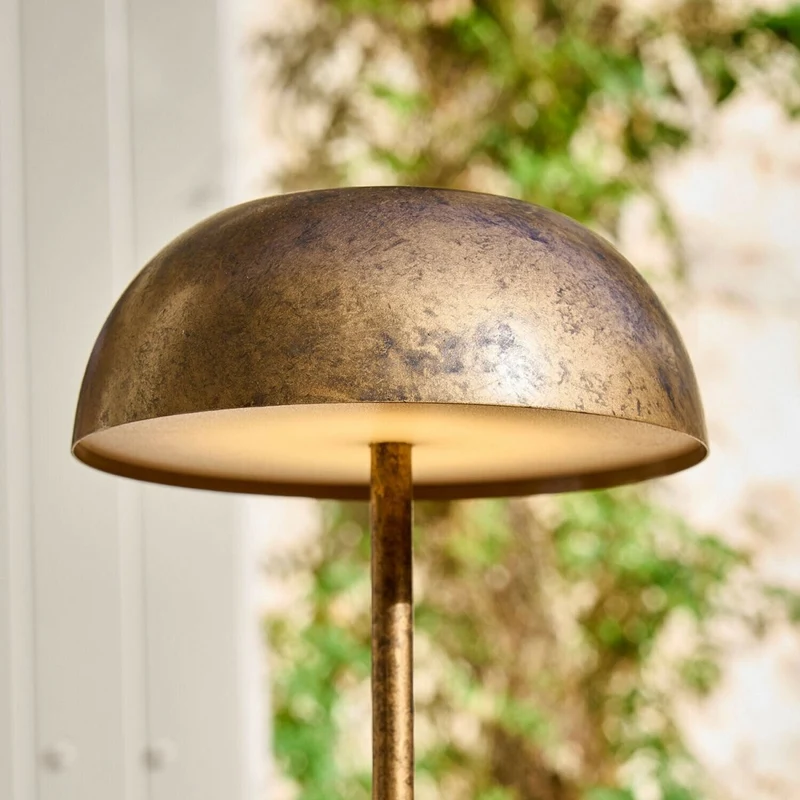 Wiederaufladbare Tischlampe Lumirah – Kabellose Outdoor-Tischleuchte