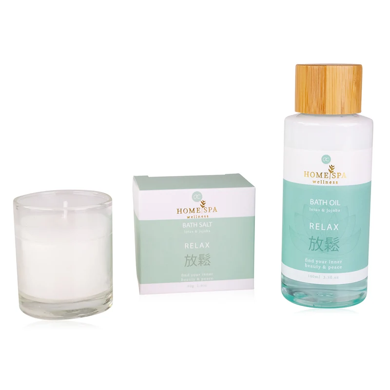 Accentra Wellness Set "Home Spa" mit Duftkerze