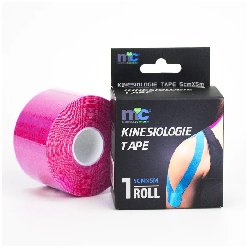 Medicalcorner24 Power Kinesiologie Tape 5 cm x 5 m in versch. Farben