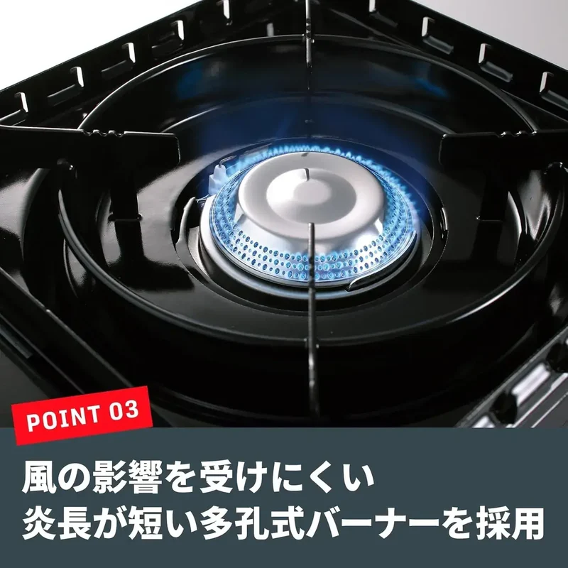 Iwatani Cassette Stove Tough Maru for Outdoor Camping BBQ