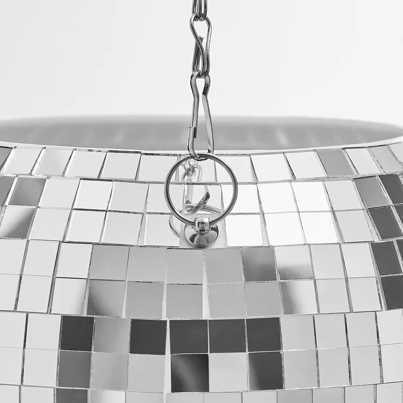 DISCO Blumenübertopf zum Hängen – DiscoBall Hängeblumentopf