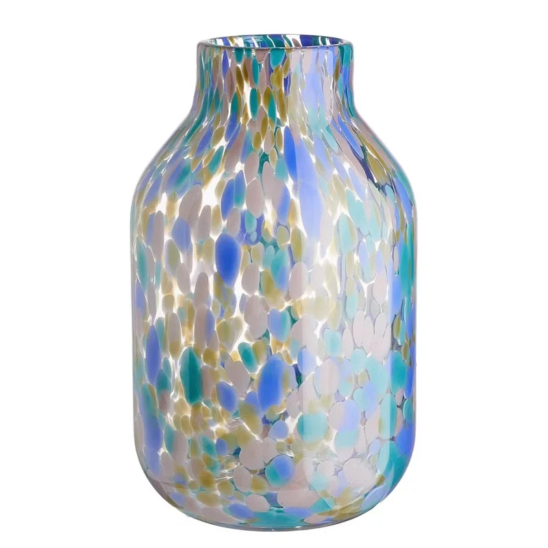 CONFETTI Vase – Modische Glasvase mit Farbakzenten