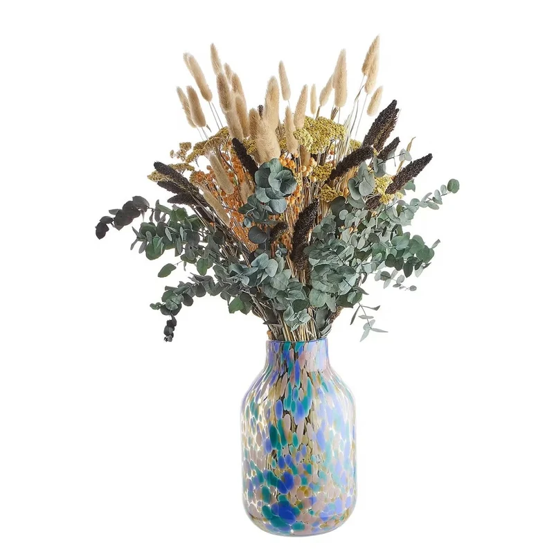 CONFETTI Vase – Modische Glasvase mit Farbakzenten
