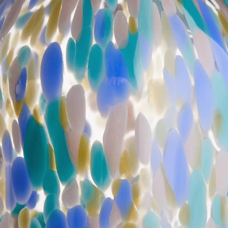 CONFETTI Vase – Modische Glasvase mit Farbakzenten