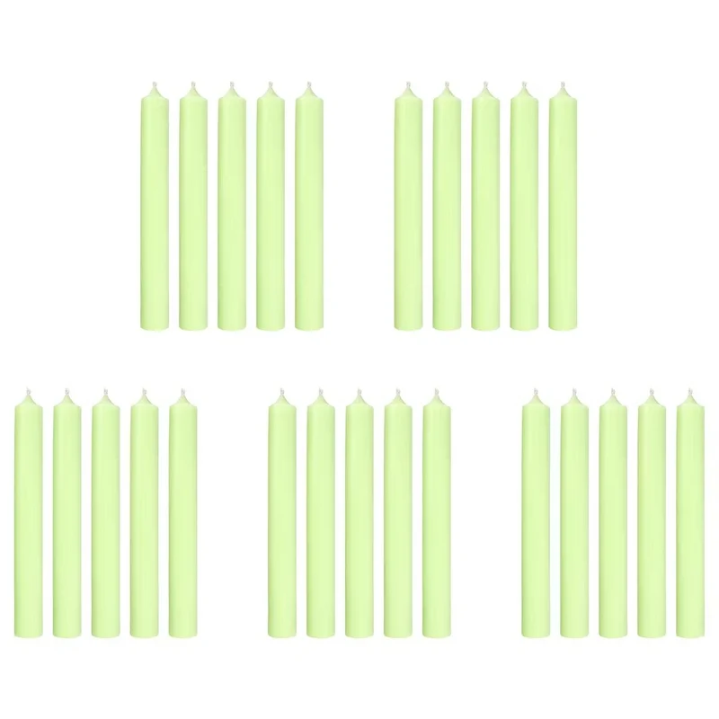 RAINBOW Stabkerze 25er-Set – Trendige farbige Stabkerzen im Set