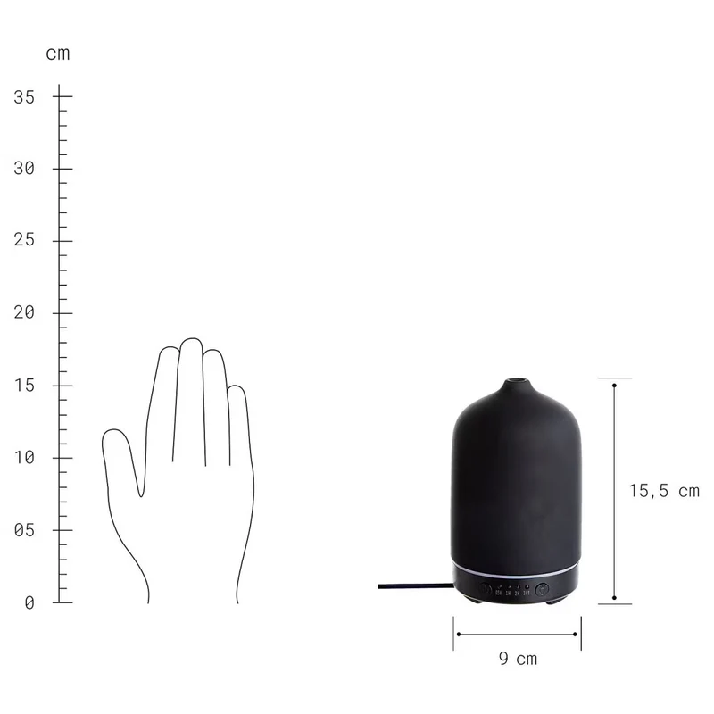 CLOUD NINE Aroma Diffuser – UltraschallAromadiffuser für Wohnzimmer