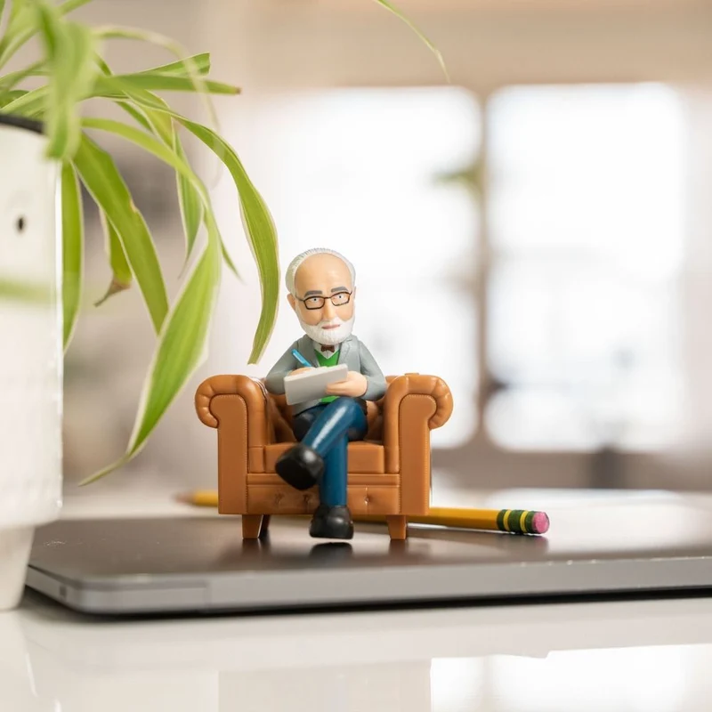 Der Schreibtisch-Therapeut – Lustige MiniTherapeuten-Figur fürs Büro