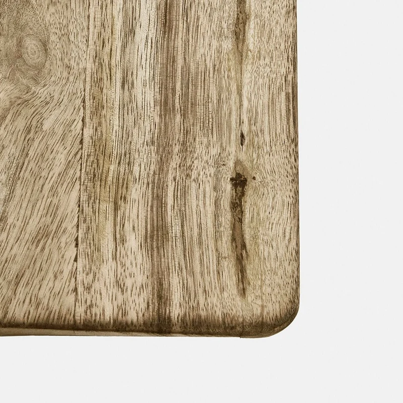 Tablett Vinoros – Mango-Holz-Serviertablett mit eingebautem Griff