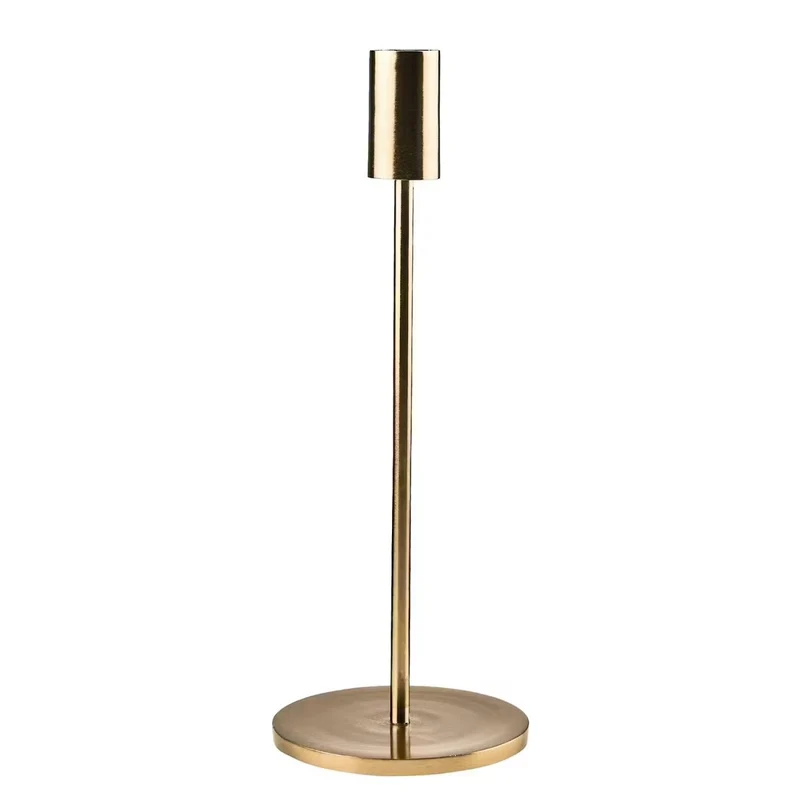 HIGHLIGHT Kerzenhalter – Minimalistischer Kerzenhalter Gold/Schwarz