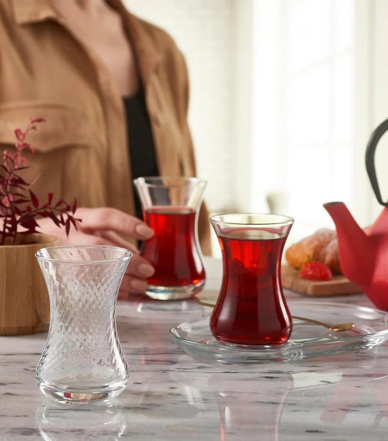 Pasabahce Teegläser 6 tlg. Teeglas Glas Cay Bardak