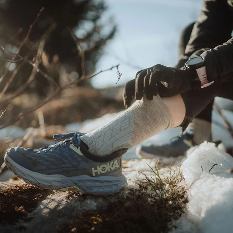 Trekking socks - Trekking Warm Crew women beige/grey