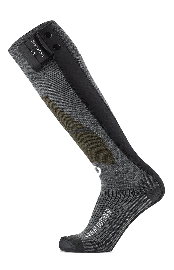 Heated multi-activity socks - Powersocks Heat Fusion Outdoor unisex