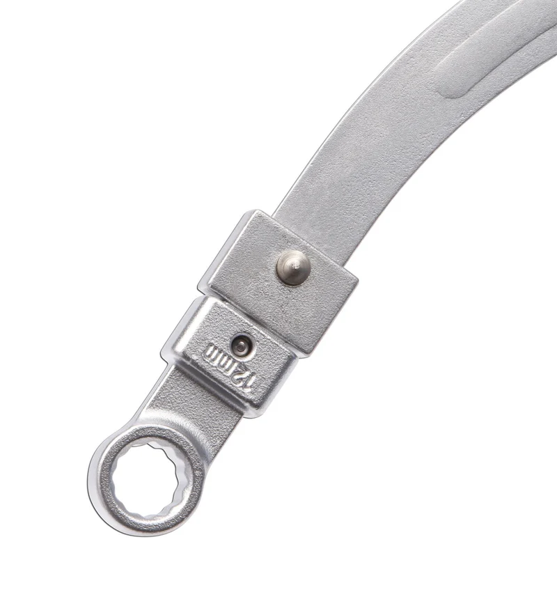 Spannrollenschlüssel Satz Zwölfkant 12-19 mm E-Profil 15 tlg.