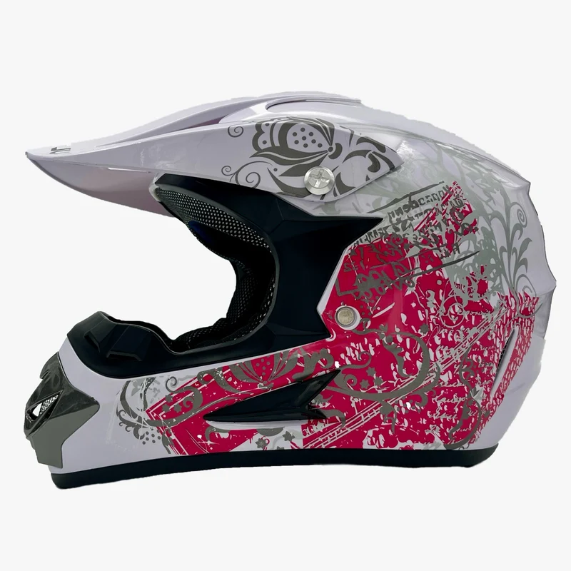 Motorrad Crosshelm Kinderhelm Motorradhelm für Kinder ABS-Schale