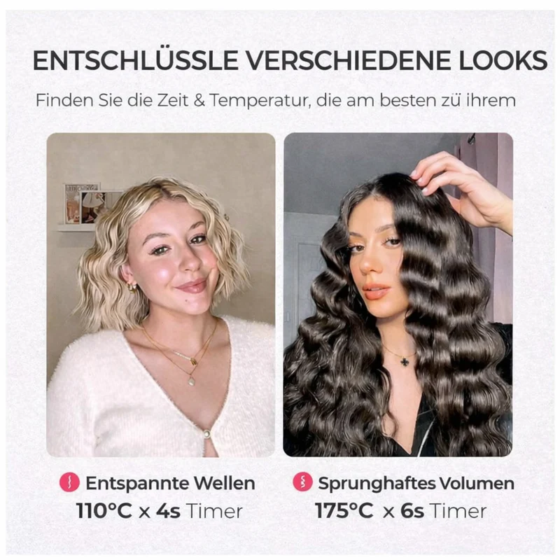 Wave-Styler Haarstyling-Tool – Einfaches Styling & mühelose, natürliche Wellen