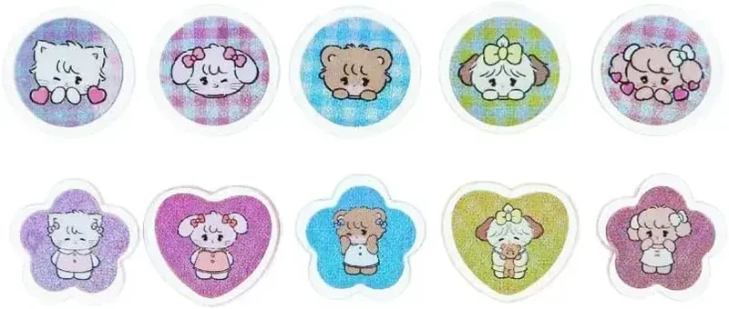 Sun-Star Stationery Lil Pink Mikko Ala Mode Decals Marvelous Vibe